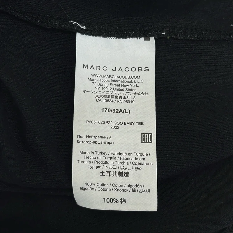 MARC JACOBS / マークジェイコブス | Heaven by Marc Jacobs / Goo プリント Tシャツ | L | レディース