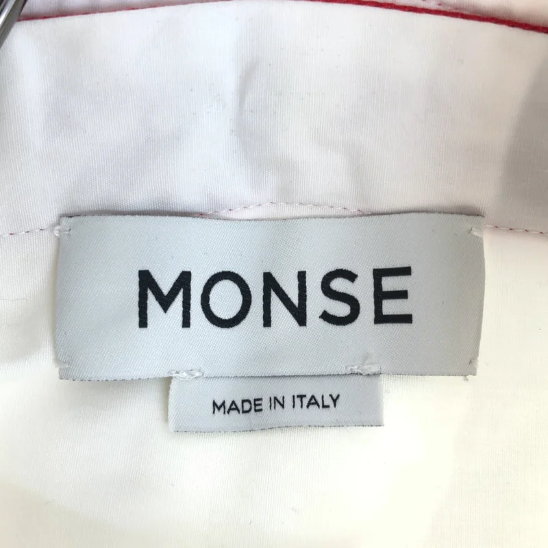 MONSE / モンス | コットン ボタンドッキング 比翼シャツ | 2 | レディース