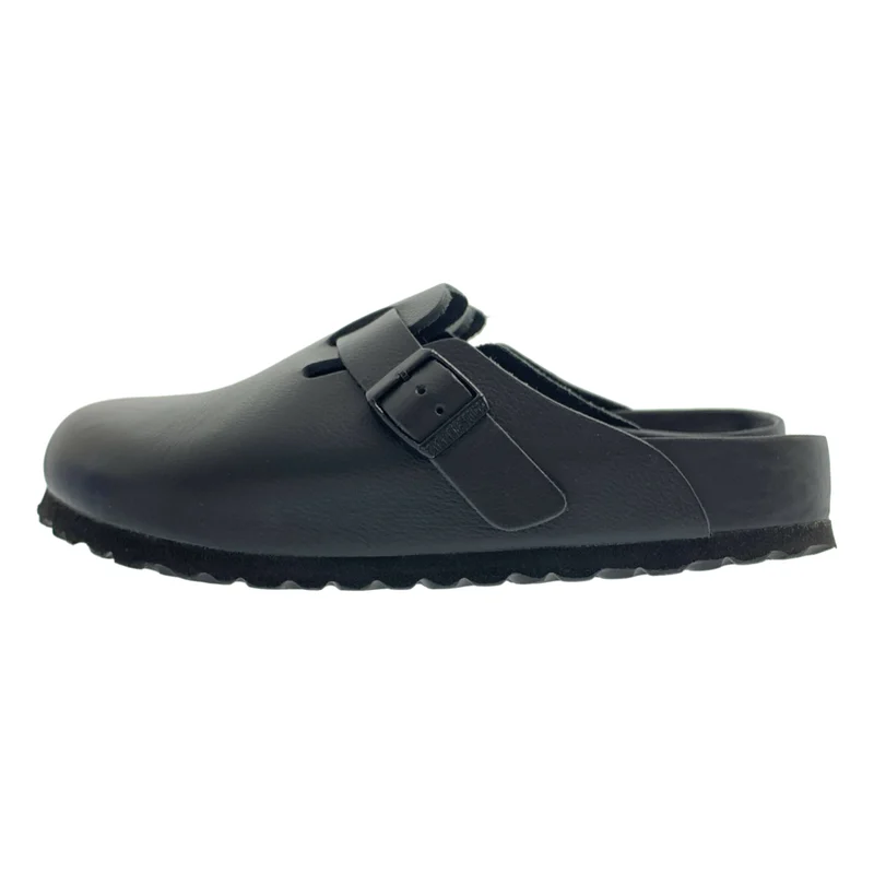 BIRKENSTOCK / ビルケンシュトック | Boston ボストン エクスクイジット ナチュラルレザー サンダル | 24.5 | レディース
