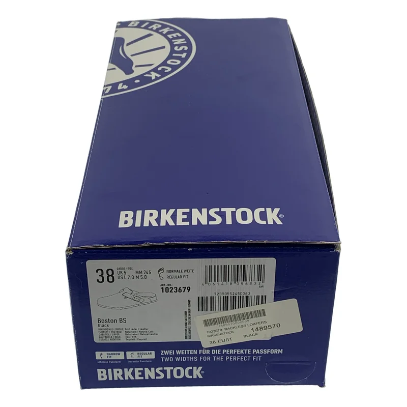 BIRKENSTOCK / ビルケンシュトック | Boston ボストン エクスクイジット ナチュラルレザー サンダル | 24.5 | レディース
