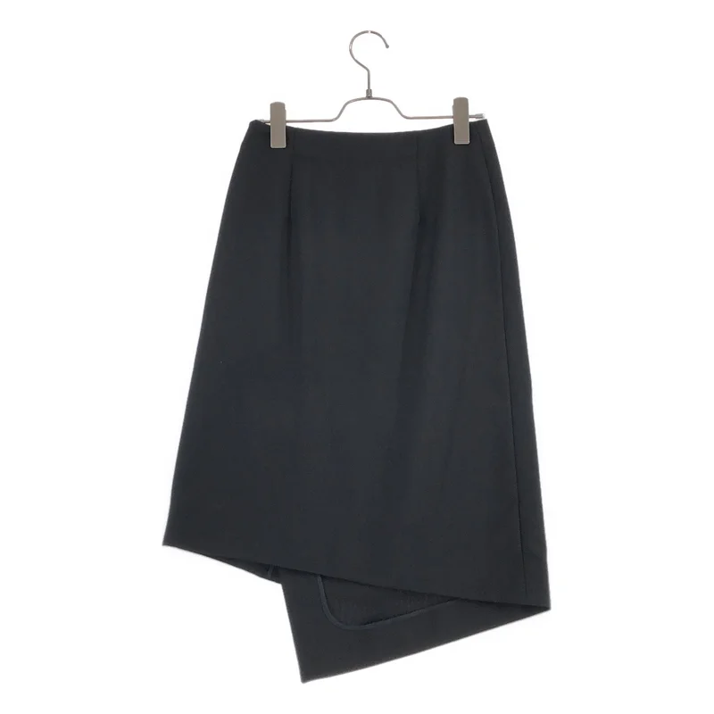 Acne Studios / アクネストゥディオズ | HOISE STRUCT W / ウール ラップスカート | 34 | レディース