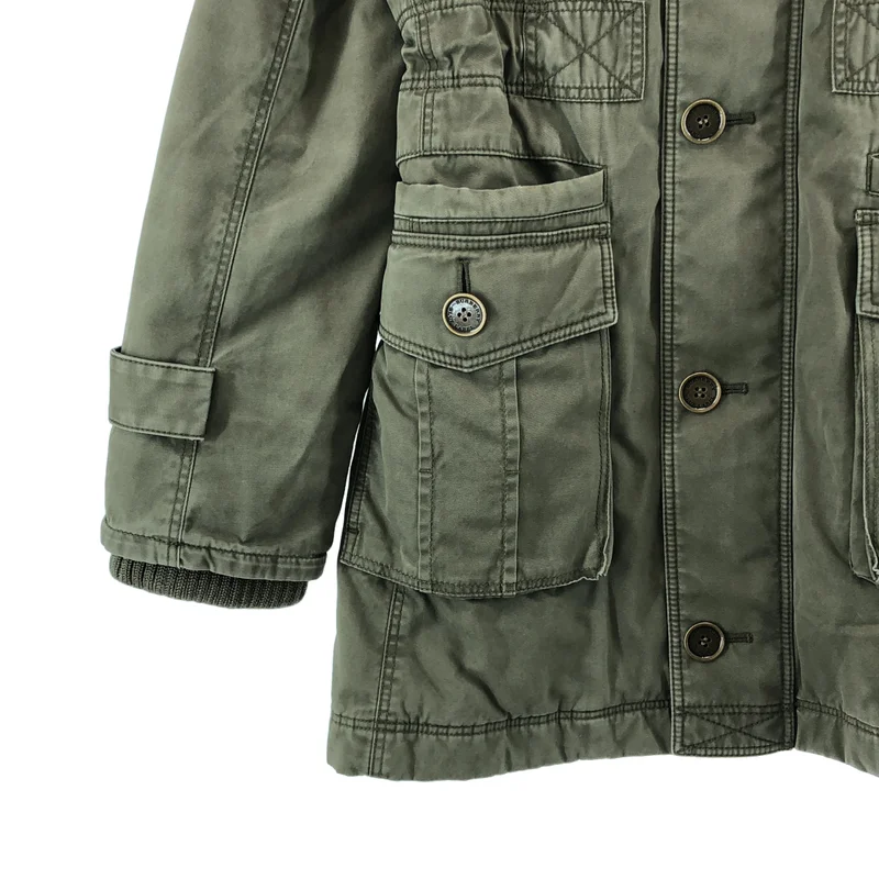 BURBERRY BLUE LABEL / バーバリーブルーレーベル | コットン 裏地キルティング モッズコート | 38 | レディース