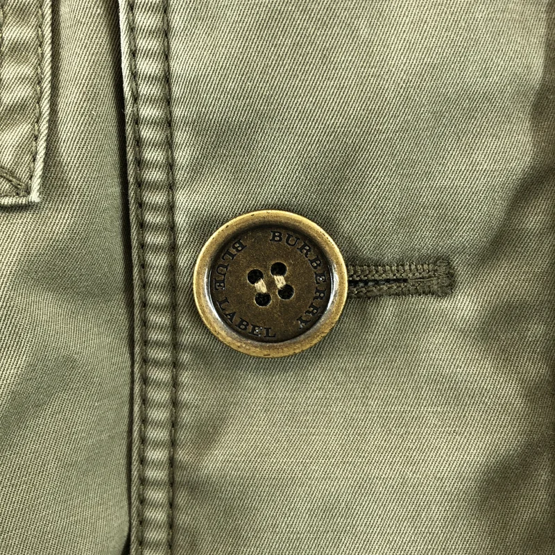 BURBERRY BLUE LABEL / バーバリーブルーレーベル | コットン 裏地キルティング モッズコート | 38 | レディース