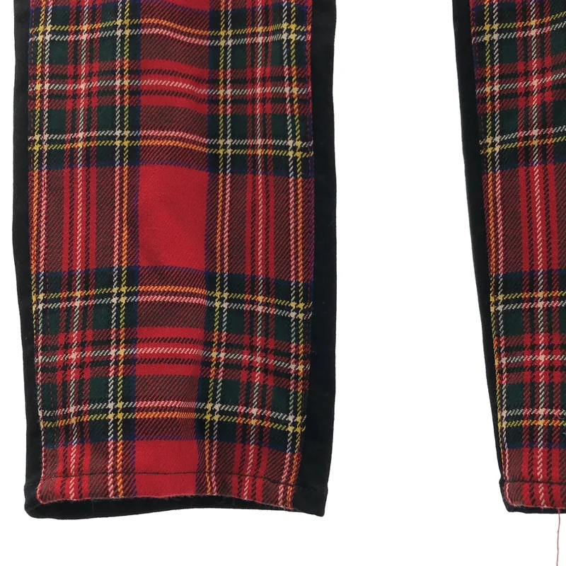 JUNYA WATANABE COMME des GARCONS / ジュンヤワタナベ | 2017AW | タータンチェック ストレッチパンツ | M | レディース