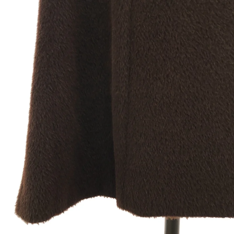 Max Mara / マックスマーラ | アルパカ ウール シャギー ロングコート | 42 | レディース
