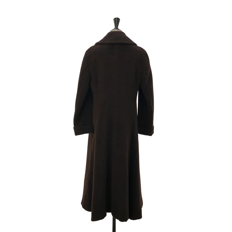 Max Mara / マックスマーラ | アルパカ ウール シャギー ロングコート | 42 | レディース