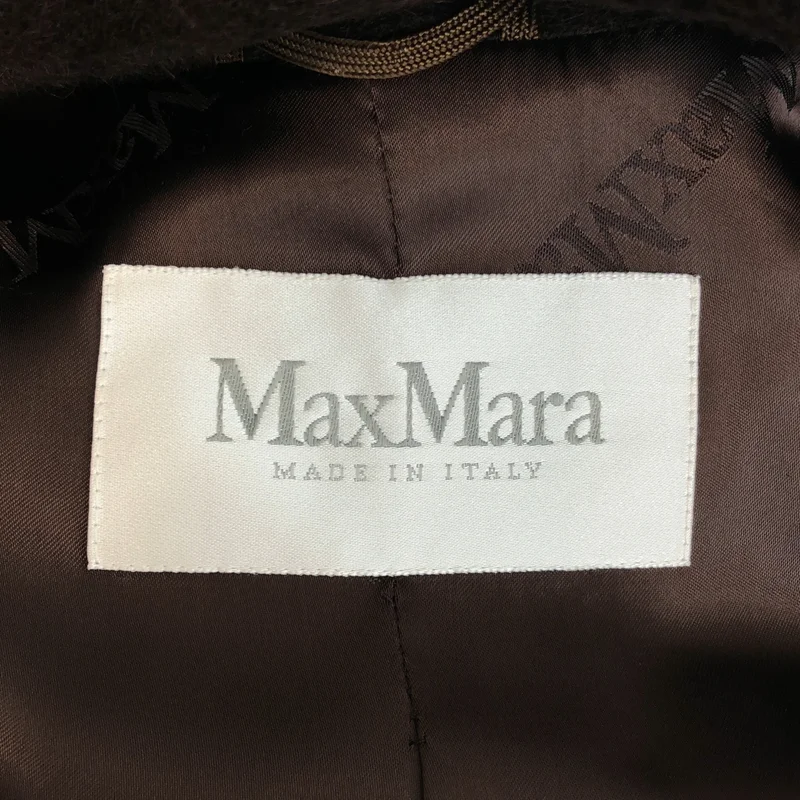 Max Mara / マックスマーラ | アルパカ ウール シャギー ロングコート | 42 | レディース