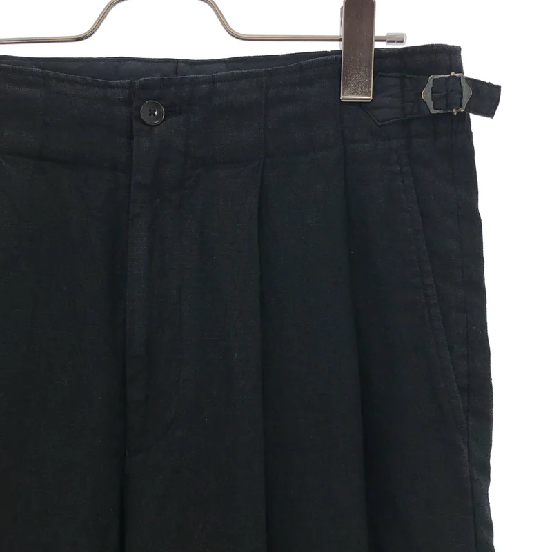 marka / マーカ | 2026SS | TWO TUCK MILITARY TROUSERS リネンキャンバス ツータックミリタリートラウザーズ | 1 | メンズ