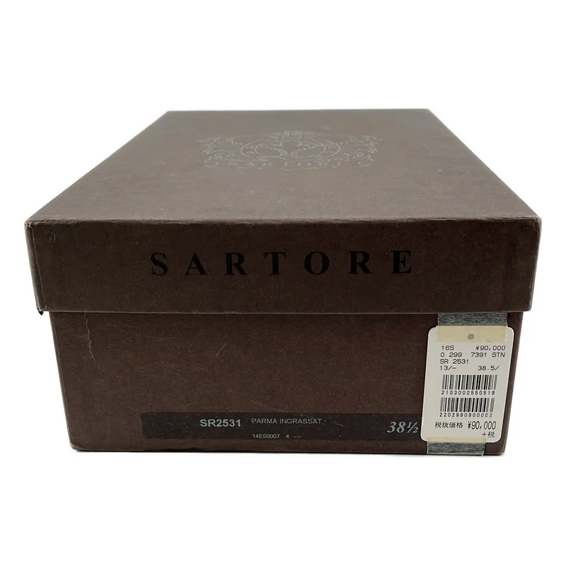 SARTORE / サルトル | レザー スタッズ ドレスシューズ | 38 1/2 | メンズ