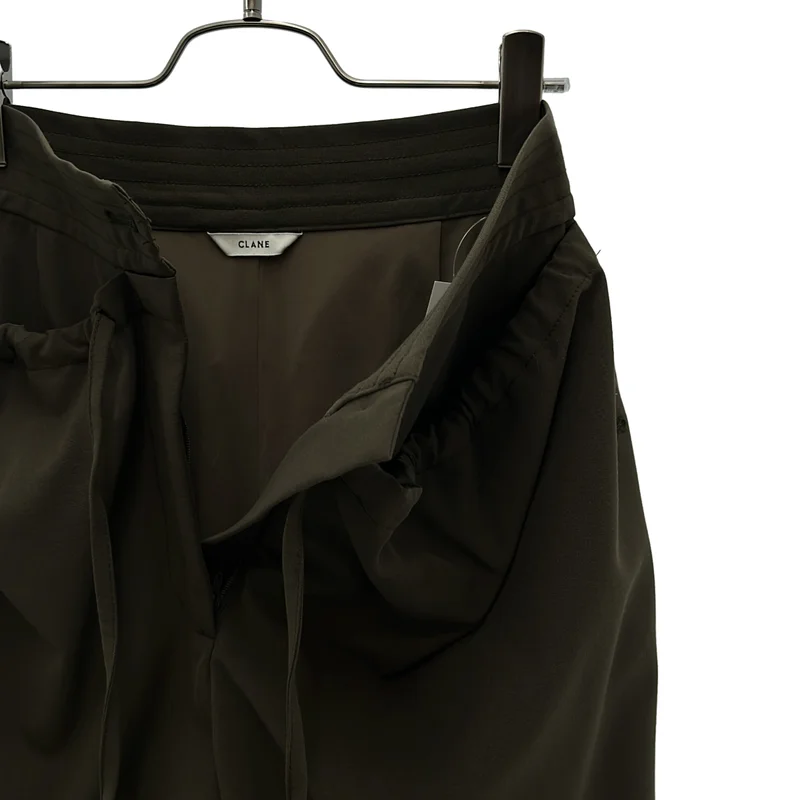 CLANE / クラネ | DOWN WAIST MILITARY PANTS / ドローストリング パンツ | 1 | レディース