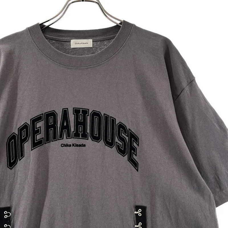 Chika Kisada / チカキサダ | OPERAHOUSE T-SHIRT / プリント ロゴ Tシャツ カットソー | 1 | レディース