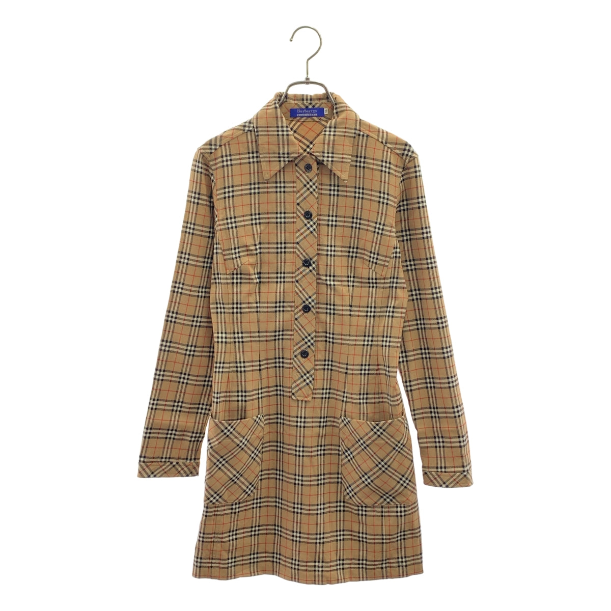 Burberry ワンピース　３８ BURBERRY BLUE LABEL / バーバリーブルーレーベル | ウール ノバ