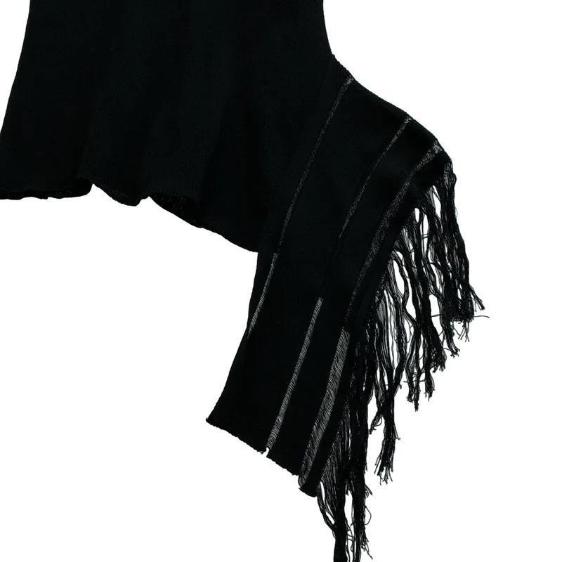 Y's / ワイズヨウジヤマモト | 2023SS | WHOLEGARMENT RIB FRINGE SHORT SLEEVE ニット_半袖 | 2 | レディース