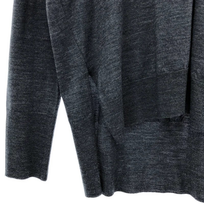 JOHN SMEDLEY / ジョンスメドレー | メリノウールVネックニット | S/M | レディース