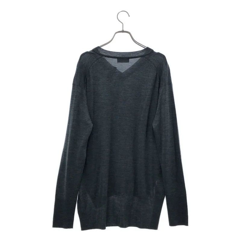 JOHN SMEDLEY / ジョンスメドレー | メリノウールVネックニット | S/M | レディース