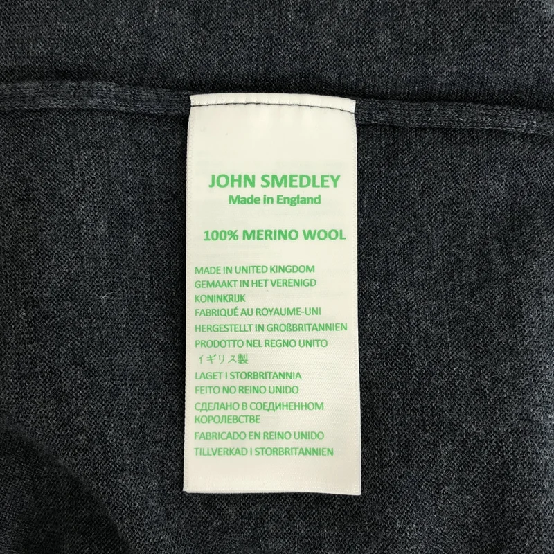 JOHN SMEDLEY / ジョンスメドレー | メリノウールVネックニット | S/M | レディース