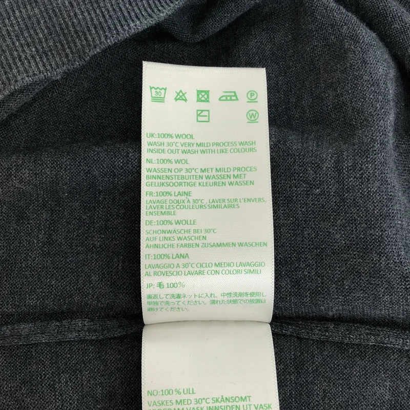 JOHN SMEDLEY / ジョンスメドレー | メリノウールVネックニット | S/M | レディース