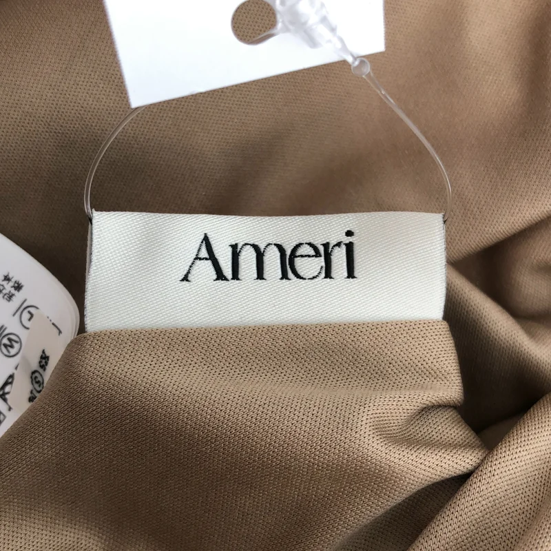 AMERI / アメリ | STRIPE SHIRT DETAIL MINI SKIRT /ストライプシャツディテール ミニスカート | S | レディース
