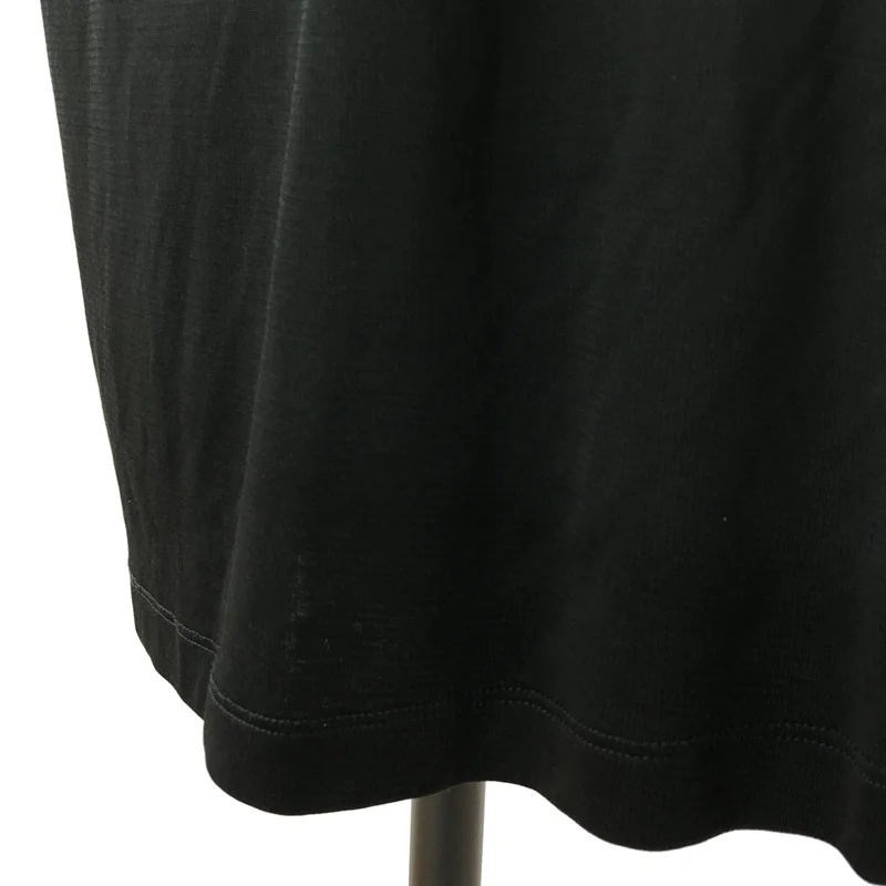 MM6 Maison Margiela / エムエムシックスメゾンマルジェラ | 2018AW | FRONT DRAPE DRESS スウェット 切替 ワンピース | S | レディース