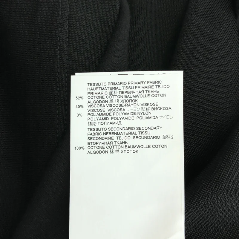 MM6 Maison Margiela / エムエムシックスメゾンマルジェラ | 2018AW | FRONT DRAPE DRESS スウェット 切替 ワンピース | S | レディース