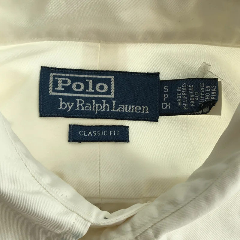 POLO BY RALPH LAUREN / ポロバイラルフローレン | CLASSIC FIT コットン ロゴ刺しゅう ペイントシャツ | S | メンズ