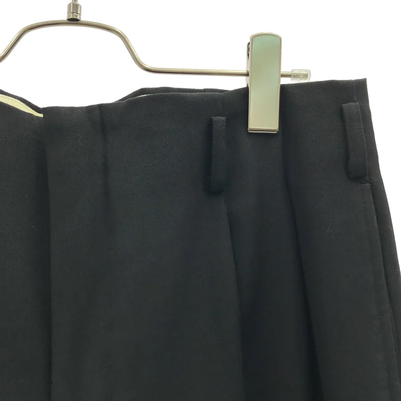 COMME des GARCONS HOMME PLUS / コムデギャルソンオムプリュス | 2025SS | リボン装飾 2タック ワイドパンツ | S | メンズ