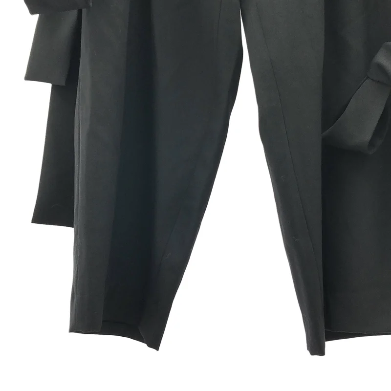 COMME des GARCONS HOMME PLUS / コムデギャルソンオムプリュス | 2025SS | リボン装飾 2タック ワイドパンツ | S | メンズ