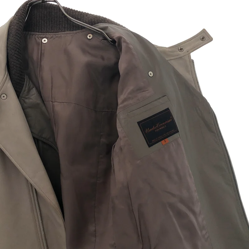 UNDERCOVERISM / アンダーカバイズム | 2007AW | PURPLE期 レザー ライダース ドッキングジャケット | 3 | メンズ