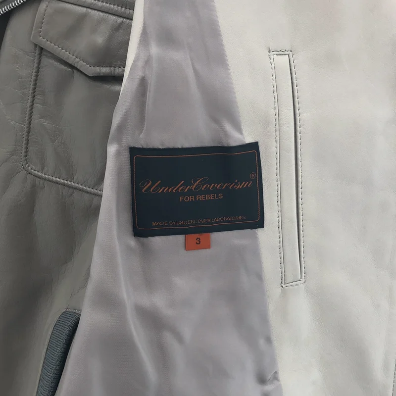 UNDERCOVERISM / アンダーカバイズム | 2007AW | PURPLE期 レザー ライダース ドッキングジャケット | 3 | メンズ