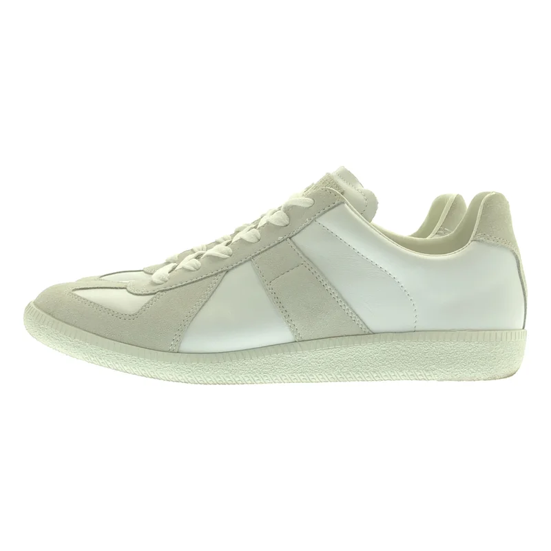 Maison Margiela / メゾンマルジェラ | レザー ジャーマントレーナー スニーカー | 42 | メンズ