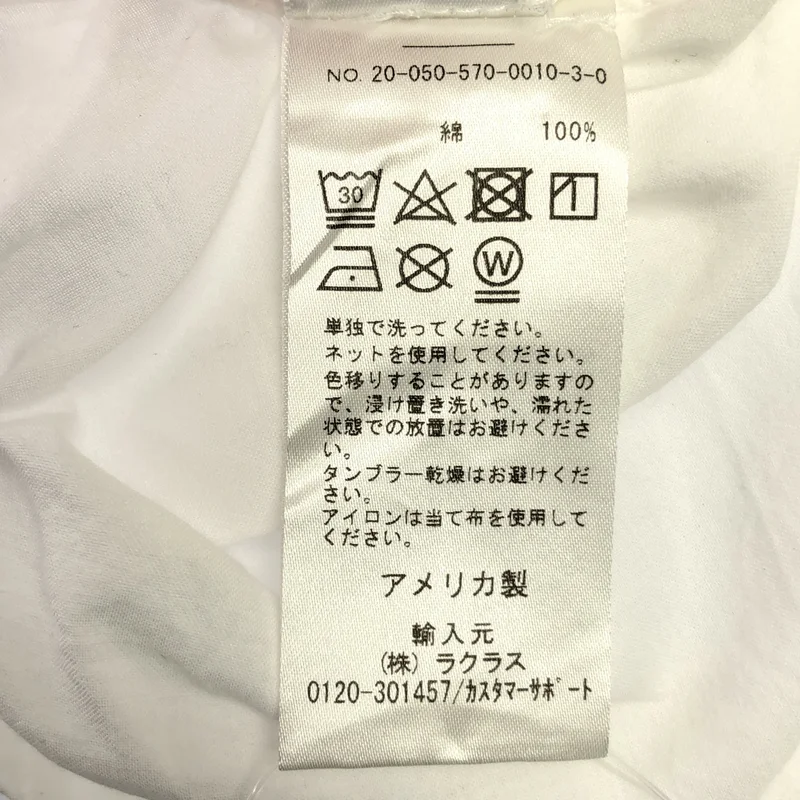 XiRENA / キセレナ | 2020AW | Deuxieme Classe 取扱い コットン レギュラーカラー シャツ ブラウス | S | レディース