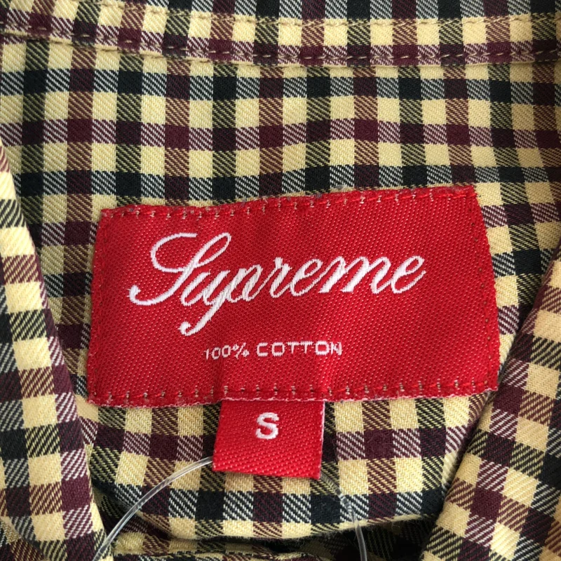 SUPREME / シュプリーム | ギンガムチェックボタンダウンシャツ | S | メンズ
