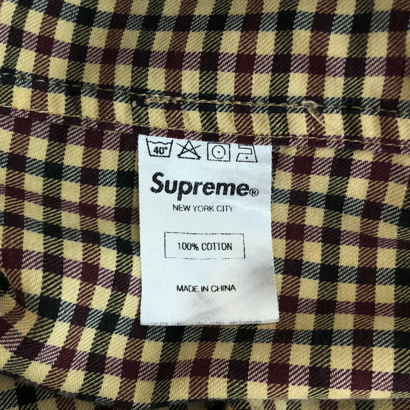 SUPREME / シュプリーム | ギンガムチェックボタンダウンシャツ | S | メンズ