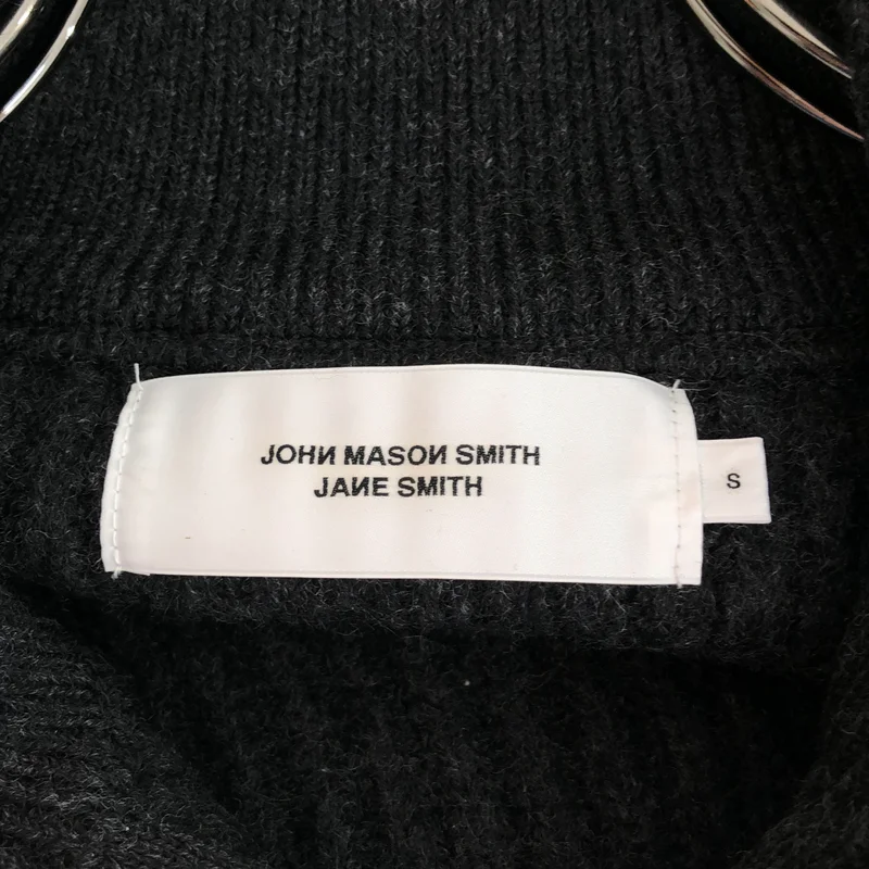 JOHN MASON SMITH / ジョンメイソンスミス | 5G ZIP DRIVERS KNIT VEST ニットベスト | S | レディース