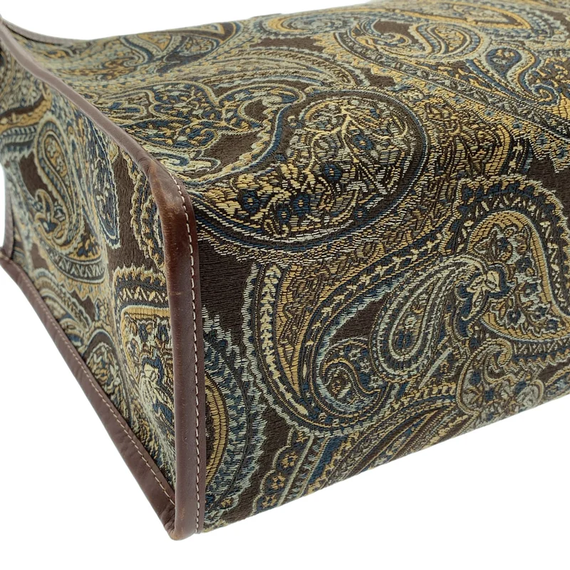 A VACATION / アヴァケーション | BREAD Paisley Print Tote Bag / ブレッド ペイズリー ジャガード 2way ショルダー付き トートバッグ |