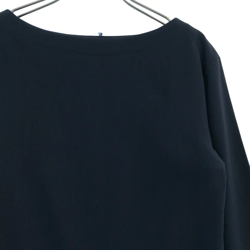 MADISON BLUE / マディソンブルー | BOAT NECK PO W/RY / ウールストレッチ プルオーバーブラウス | XS | レディース