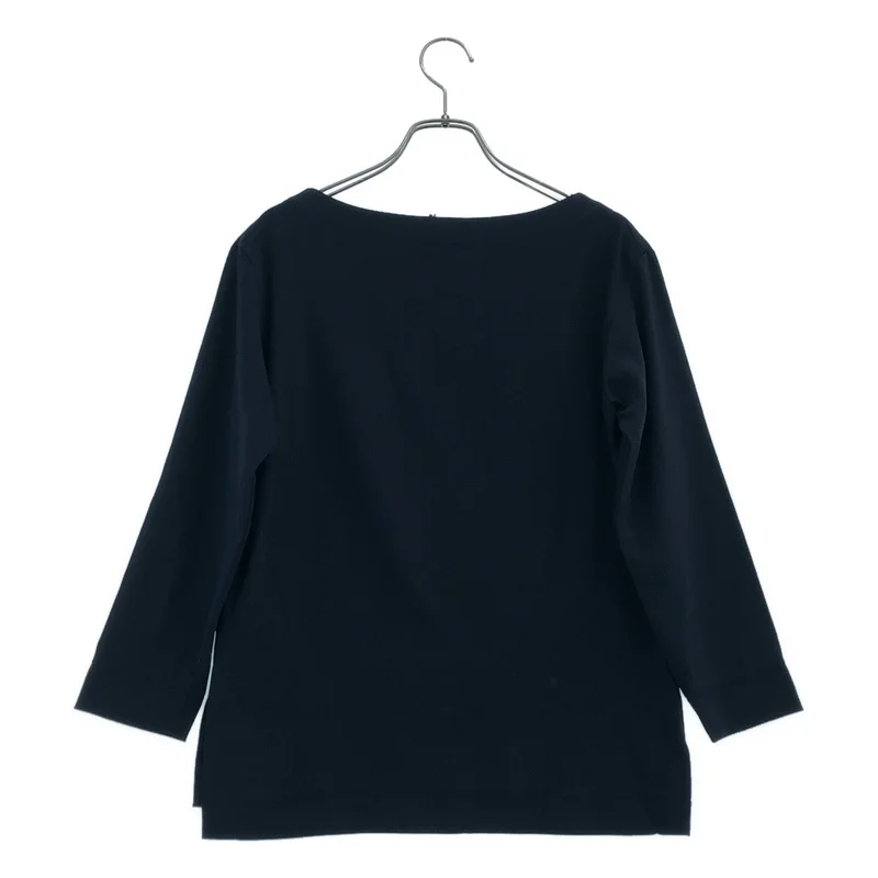 MADISON BLUE / マディソンブルー | BOAT NECK PO W/RY / ウールストレッチ プルオーバーブラウス | XS | レディース