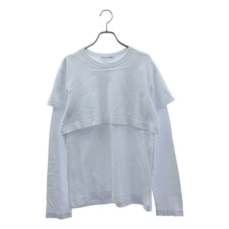COMME des GARCONS SHIRT / コムデギャルソンシャツ | コットン レイヤード Tシャツ | S | メンズ