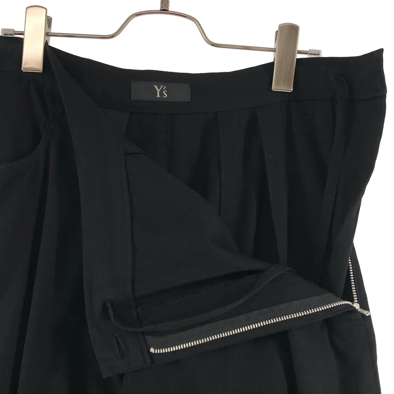 Y's / ワイズヨウジヤマモト | 2018AW | サイドボタン ワイドスラックス パンツ | 1 | レディース