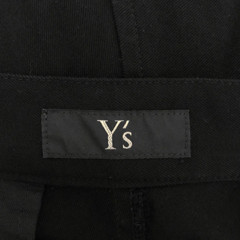 Y's / ワイズヨウジヤマモト | 2018AW | サイドボタン ワイドスラックス パンツ | 1 | レディース