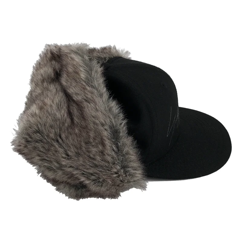 YOHJI YAMAMOTO POUR HOMME / ヨウジヤマモトプールオム | ファー フライト キャップ 帽子 HK-H33-158 |