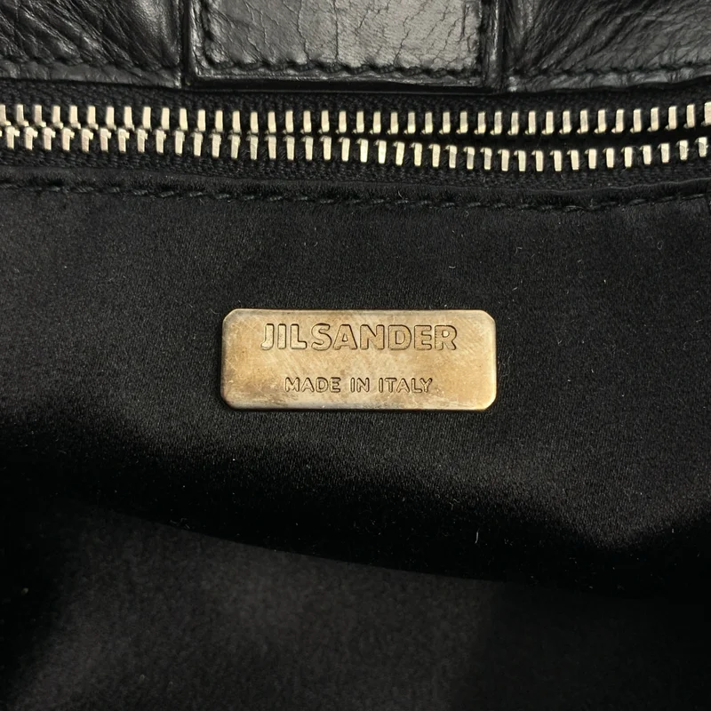 JIL SANDER / ジルサンダー | レザー ミニハンドバッグ |