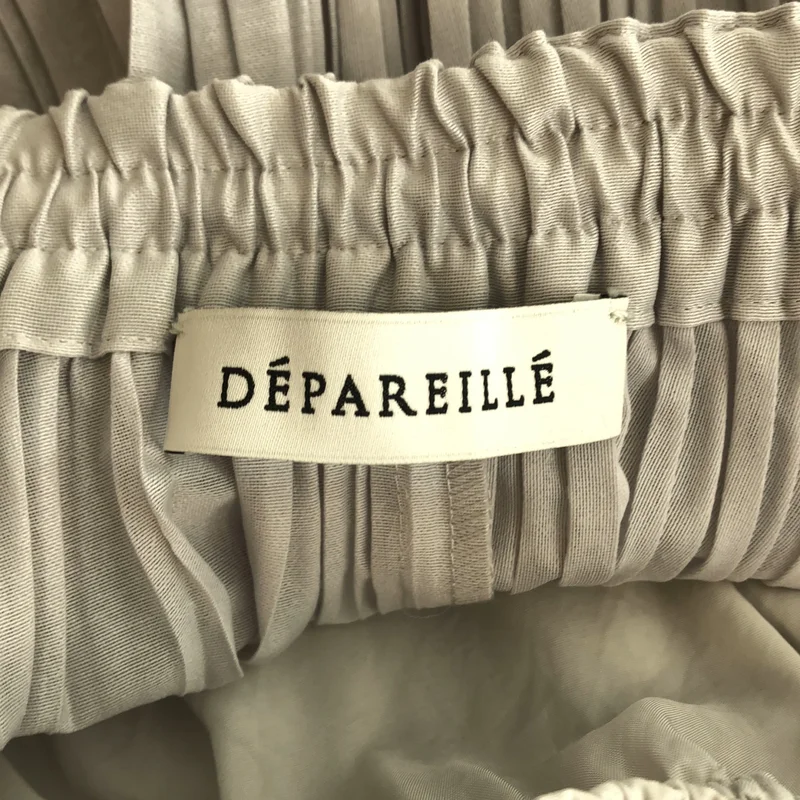 DEPAREILLE / デパリエ | プリーツ ロング スカート B1142AFS135 | 36 | レディース