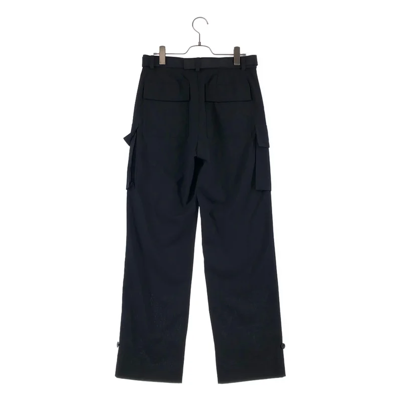 sacai / サカイ | Suiting Pants ベルト付き カーゴ スラックスパンツ | 2 | レディース