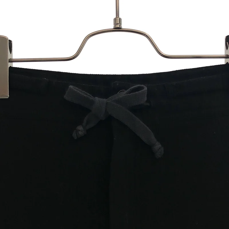 ANN DEMEULEMEESTER / アンドゥムルメステール | ウール混 ドローストリング イージーパンツ | XXS | メンズ