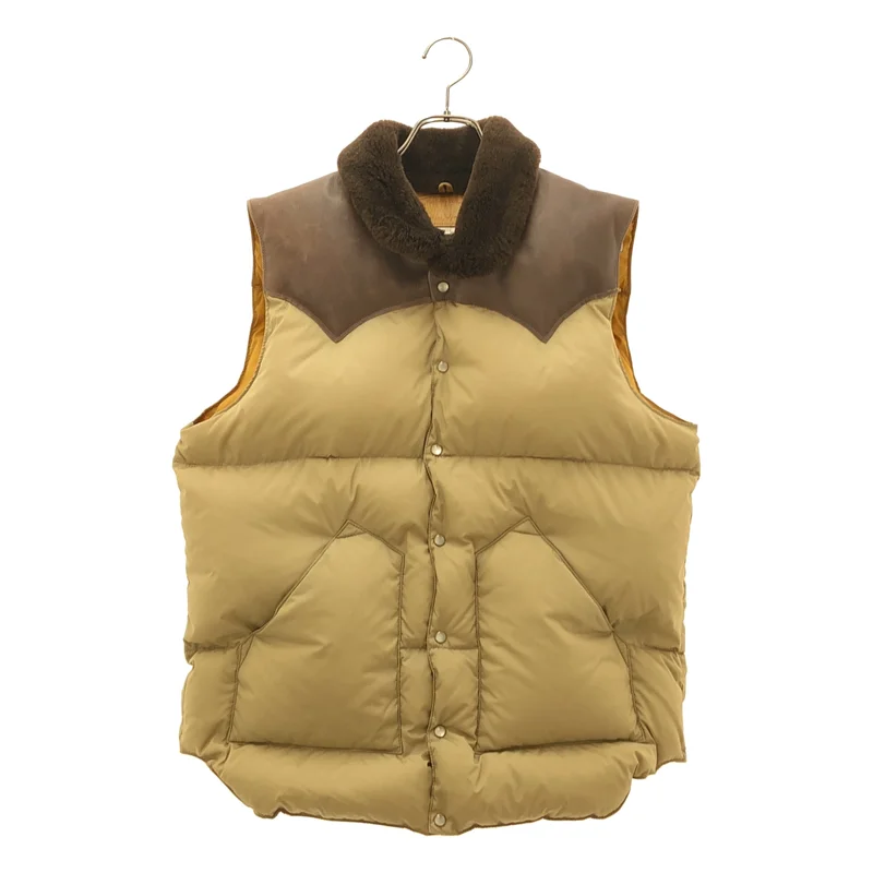 ANATOMICA / アナトミカ | × ROCKY MOUNTAIN FEATHERBED / 2トーンダウンベスト | 42 | メンズ