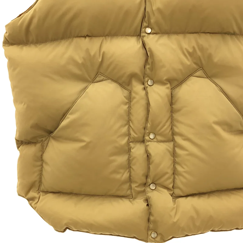 ANATOMICA / アナトミカ | × ROCKY MOUNTAIN FEATHERBED / 2トーンダウンベスト | 42 | メンズ