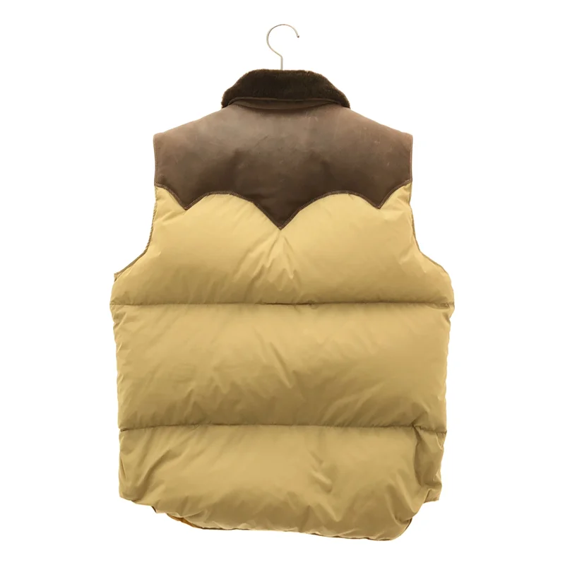 ANATOMICA / アナトミカ | × ROCKY MOUNTAIN FEATHERBED / 2トーンダウンベスト | 42 | メンズ