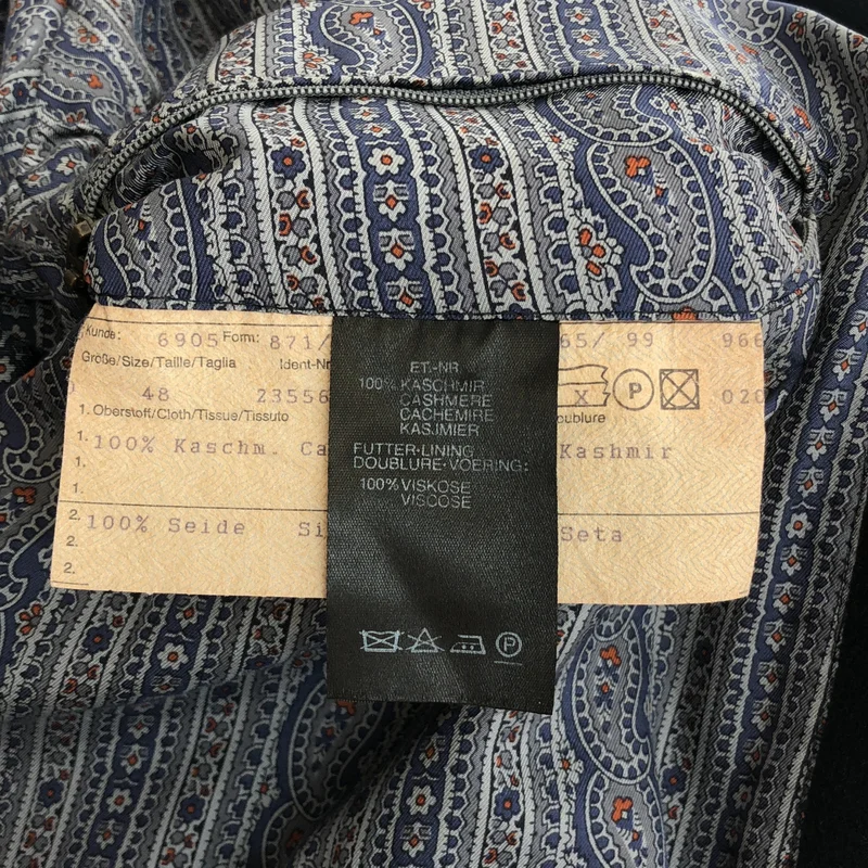 CASTOR / カストール | Loro Piana カシミヤ ダブルブレスト トレンチコート | 48 | メンズ