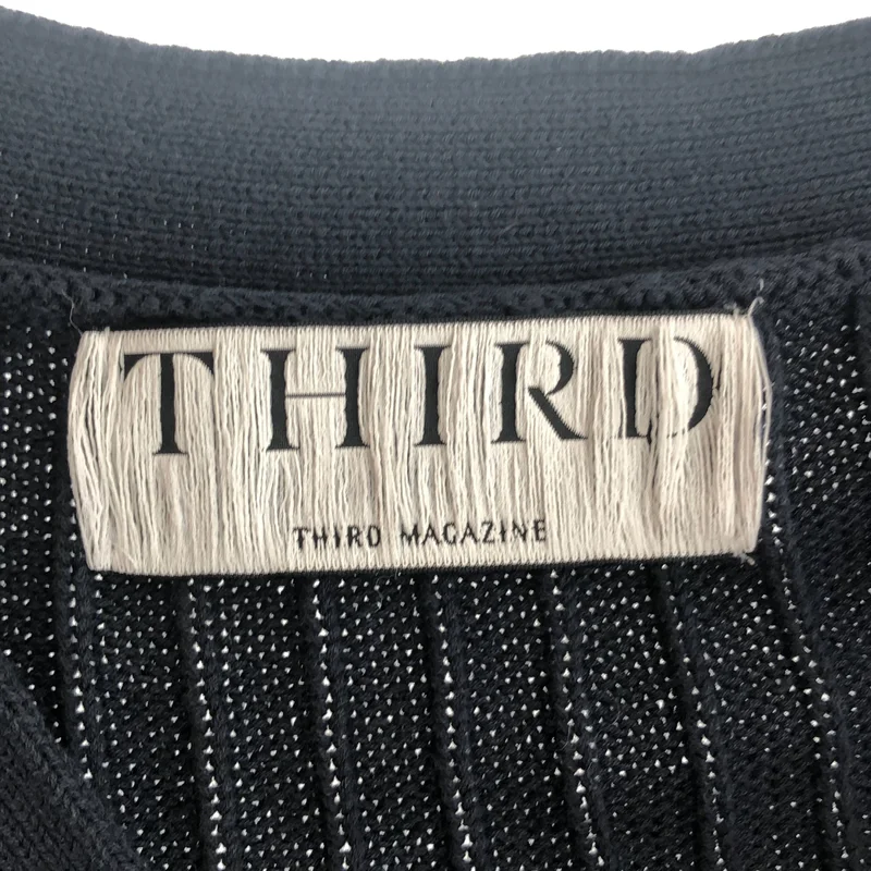 THIRD MAGAZINE / サードマガジン | コットン Vネック ショートニットカーディガン | 9 | レディース